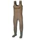 Shakespeare Sigma Neoprene Chest Waders, Overalls, Waders, For Wading , Fly Fishing , Hunting , Muck Work, Unisex, Grey/Green, EU 42 | UK 8 |US 9