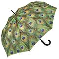 VON LILIENFELD® Umbrella Automatic Women Motif Peacock