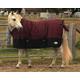 Rhinegold Breathable Konig Outdoor Horse Turnout Rug Burgundy 5'0"