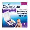 Clearblue Fertility Monitor Advanced, Test For Ovulation & Pregnancy, Increases Chances Of Getting Pregnant Naturally By 89%, 1 Touch Screen Monitor (Test Sticks Sold Separately), Packaging May Vary