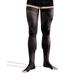 23-32 mmHg MEDICAL COMPRESSION Stockings with OPEN Toe, FIRM Grade Class II, Thigh High Support Socks without Toecap (S (Body height 62.2-66.9 inch), Black)