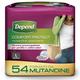 Depend Comfort Protect Incontinence Pants for Women, Large - 54 Pants