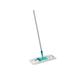 Leifheit Profi XL Cotton Mop Plus with Premium Aluminium Handle 140 cm, 42 cm Large Flat Floor Mop Head, 360° Universal Joint for Easy Steering, Highly Absorbent, Mop for stone and Tile Floors