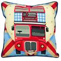 Anchor ALR76 Tapestry Kit: Cushion: Living: Red Bus on Union Jack, Multi, 40 x 40cm