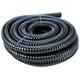 Yamitsu Black Corrugated Flexible Hose Fish Garden Pond Filter Pump Marine Flexi Pipe 10m and 32mm Diameter