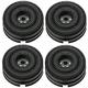 Spares2go Carbon Vent Extractor Filter for IKEA UTDRAG Cooker Hood (Pack of 4)