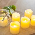 Lights4fun Set of 30 Votive Real Wax Battery Operated LED Tea Light Candles