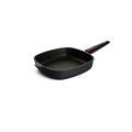 Woll Nowo Frying Pan Square Cast-Titanium Suitable for Induction 28 x 28 cm black