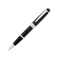 Cross Bailey Selectip Rollerball Pen (Ink Colour Black, Line Width M, in Premium Gift Box) Black Lacquer Chrome-Plated