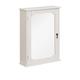 Premier Housewares Bathroom Storage With Mirror Bathroom Wall Cabinets Bathroom Cabinet Storage Ivory Bathroom Cabinet 66h x 48w x 16d cm