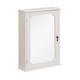 Premier Housewares Bathroom Storage With Mirror Bathroom Wall Cabinets Bathroom Cabinet Storage Ivory Bathroom Cabinet 66h x 48w x 16d cm