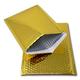 EPOSGEAR 100 Gold Shiny Metallic Foil Bubble Padded Bag Mailing Envelopes - Perfect for Marketing, Promotions or and Alternative to Gift wrap (A4 / C4-324mm x 230mm)