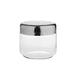 Alessi MW21/50, Dressed Kitchen Box with Hermetic lid, 50cl, Glass, Silver