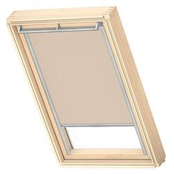 VELUX Original Roof Window Blackout Blind for M04 / M34, Sand, with Grey Guide Rail