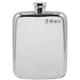 English Pewter Company 4oz Plain Pewter Hip Flask [SF434]