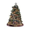 The Bradford Exchange Glory To The Newborn King - Nativity Tree - Thomas Kinkade Inspired - Illuminated