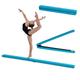 Fun!ture Turquoise Faux Leather Folding Gymnastics Training Balance Beam