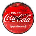 Nostalgic-Art 51074 Coca-Cola - Logo Red Refresh Yourself, Wall Clock 31cm