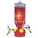 Woodstream Hummingbird Lantern Style Hummingbird Feeder Plastic in Red | 10.24 H x 3.5 W x 3.48 D in | Wayfair 201