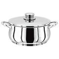 Stellar 1000 Stainless Steel Casserole Pan and Lid (18CM)