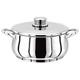 Stellar 1000 Stainless Steel Casserole Pan and Lid (18CM)