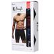 Pringle Classic Boxer Shorts with Lycra 4 Pack (Large 36 -38 inches)- Black