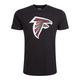 New Era Atlanta Falcons Team Logo T-Shirt Men's T-Shirt - Black, L