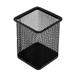 Office Desk Metal Meshy Square Shaped Pen Pencil Holder Organizer Container
