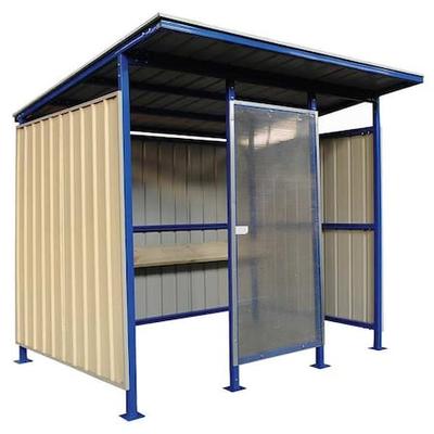 ZORO SELECT 49P402 Smokers Shelter, 91inHx100-3/8inWx96inD