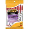 Bic Cristal Xtra-Smooth Ball Pen Red 10 ea (Pack of 2)