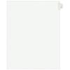 Avery Individual Legal Exhibit Dividers Avery Style #1 Side Tab Letter Size Pack of 25 (11911)