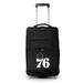 MOJO Black Philadelphia 76ers 21" Softside Rolling Carry-On Suitcase