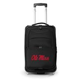 MOJO Black Ole Miss Rebels 21" Softside Rolling Carry-On Suitcase