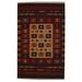 Blue/Green 60 W in Area Rug - Herat Oriental Kilim Red/Blue/Green/Orange Indoor Area Rug Wool | Wayfair WF-RI-430-58