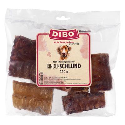 10 x 250 Premium Rinderschlund Dibo Hundesnack