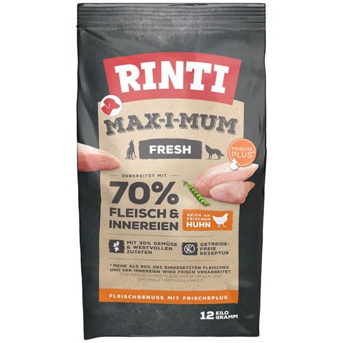 2 x 12kg Huhn RINTI Max-i-mum Hundefutter trocken