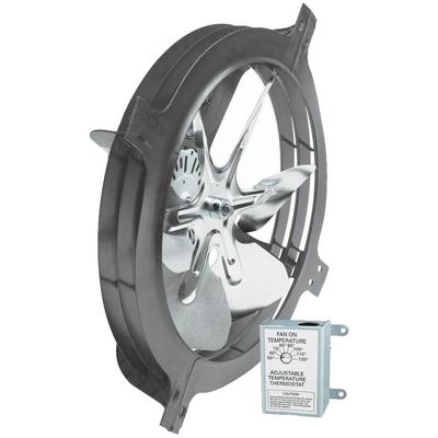 Air Vent Gable Mounted Power Fan Thermostat 1320 CFM