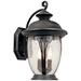 Westchester 19 1/2" High Curved Bronze Outdoor Wall Light