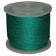 T.W. Evans Cordage 98021 .625 in. x 200 ft. Solid Braid Propylene Multifilament Derby Rope in Green