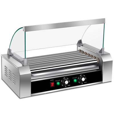 Costway 18 Hot Dog 7 Roller Grill Commercial Cooke...