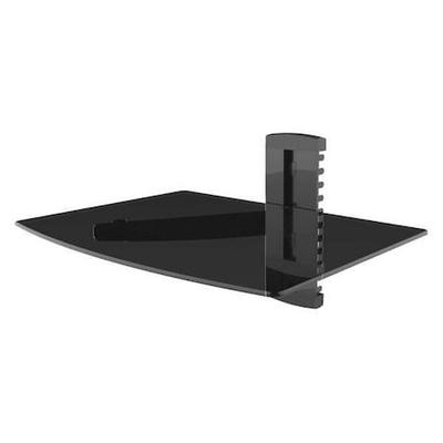 STANLEY AS-100 Fixed Wall Mount Equipment Shelf, for use with TV Mounts