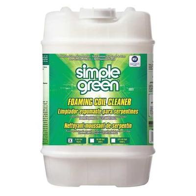 SIMPLE GREEN 0100000104005 Condenser or Evaporator Cleaner,5 gal.