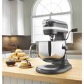KitchenAid® Professional 600 Series 6 Quart Bowl-Lift Stand Mixer Stainless Steel in Gray | 16.5 H x 11.25 W x 14.5 D in | Wayfair KP26M1XDP