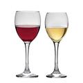 Argon Tableware 48 Piece 340ml 245ml Red & White Wine Glasses Set - Home Restaurant Glassware Party Glass Pack - Dishwasher Safe