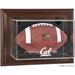 Cal Bears Brown Framed Wall-Mountable Football Display Case