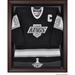 Los Angeles Kings 2014 Stanley Cup Champions Brown Framed Jersey Display Case