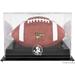 Florida State Seminoles (FSU) Blackbase (2014 - Present Logo) Football Display Case with Mirror Back