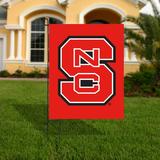 North Carolina State Wolfpack 17.5" x 12.5" Red Applique Garden Flag