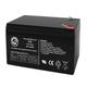 AJC Battery Replacement Compatible with Vision 6FM12 12V 12Ah UPS Battery