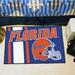 FANMATS NCAA University of Florida Starter 30 in. x 19 in. Non-Slip Indoor Only Door Mat Synthetics | 19 W x 30 D in | Wayfair 18740